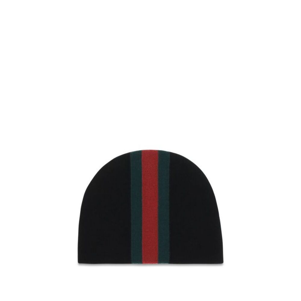 Gucci Black Wool Oves Aries Men's Beanie